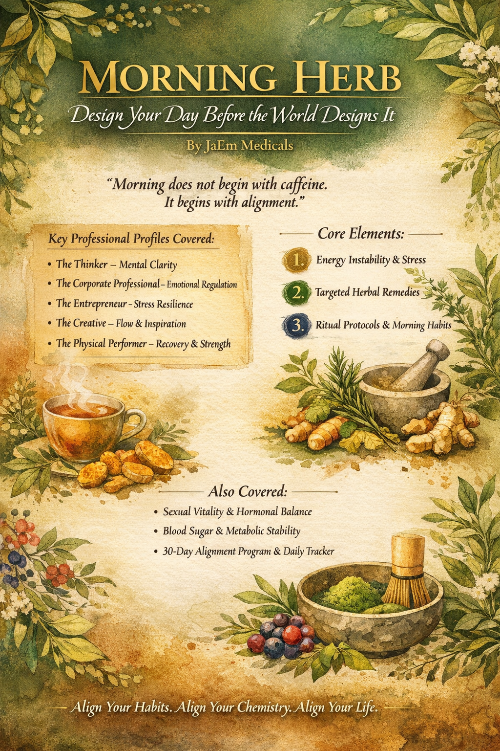 Morning Herb: Your Personalized Wellness & Routine Guide