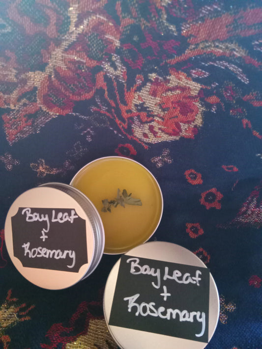 Bay Leaf + Rosemary Balm  2oz