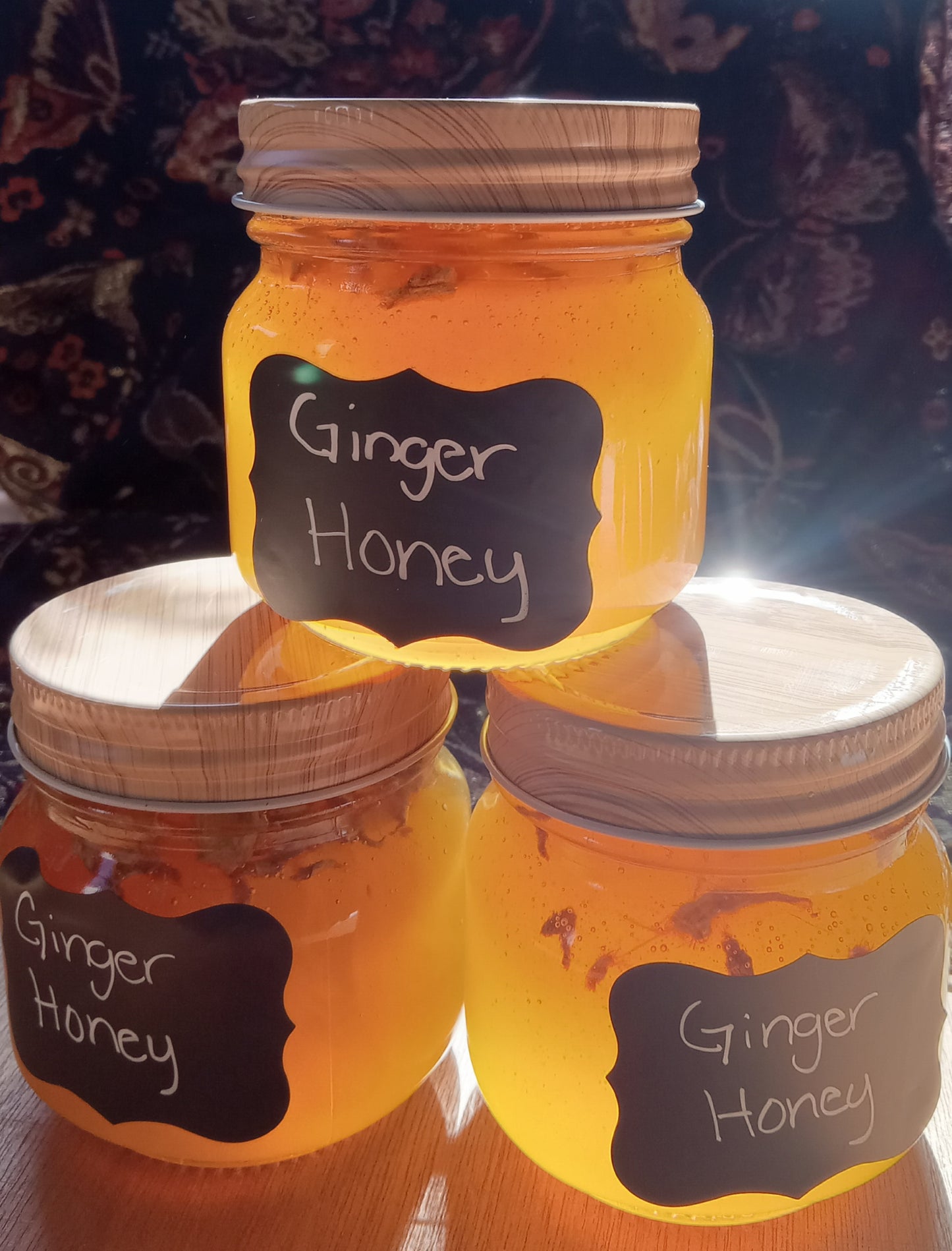 Ginger Infused Honey 8oz