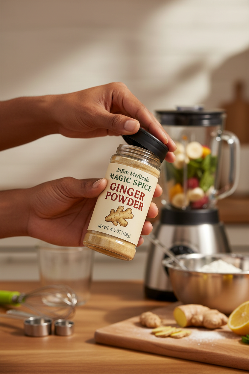 Ginger Powder in Kitchen