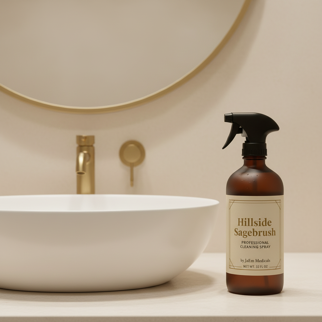 Hillside Sagebrush - Bathroom Mockup