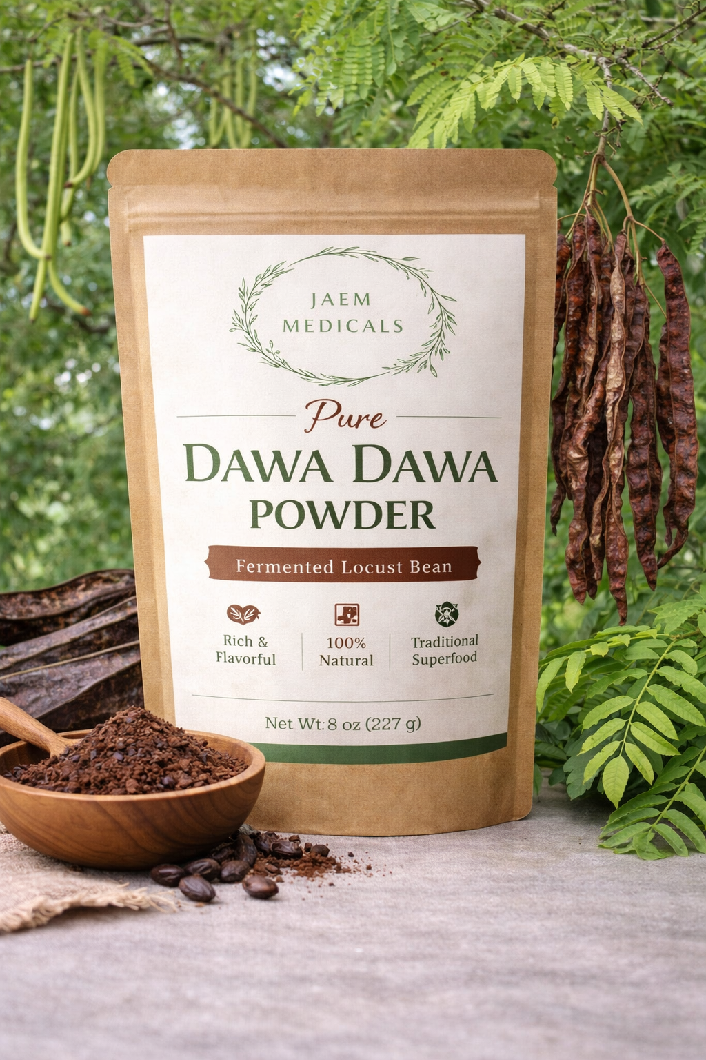 Pure Dawa Dawa Powder 8oz