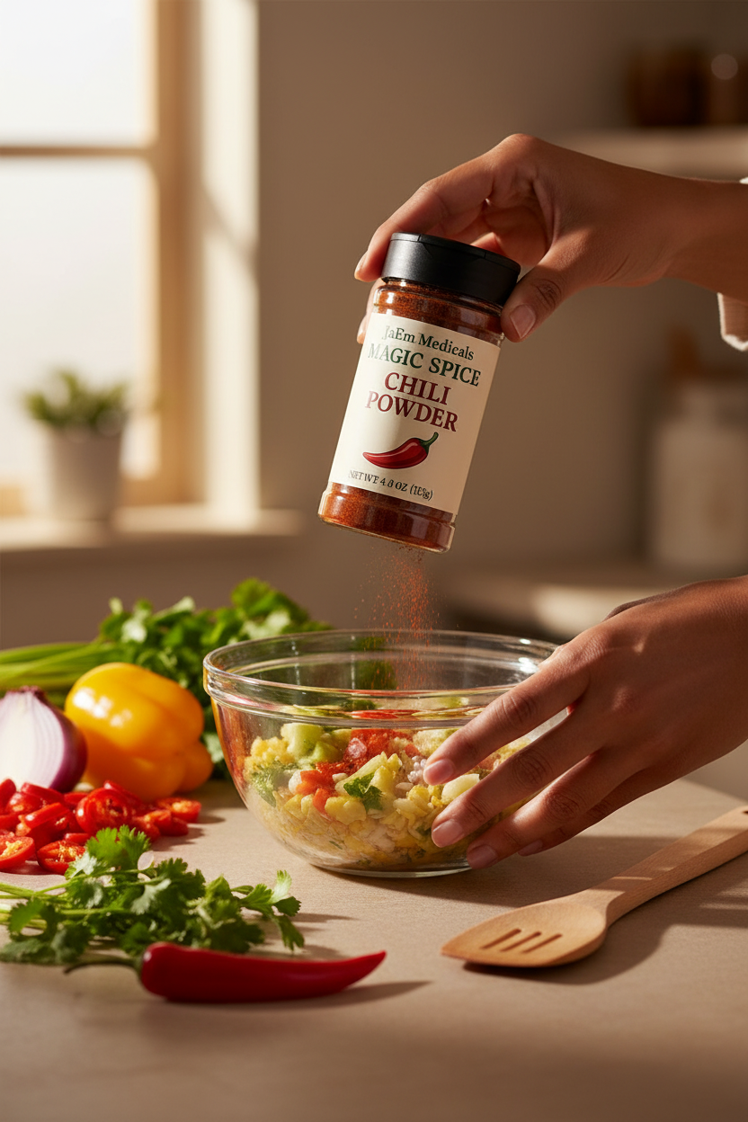 Magic Spice in Kitchen