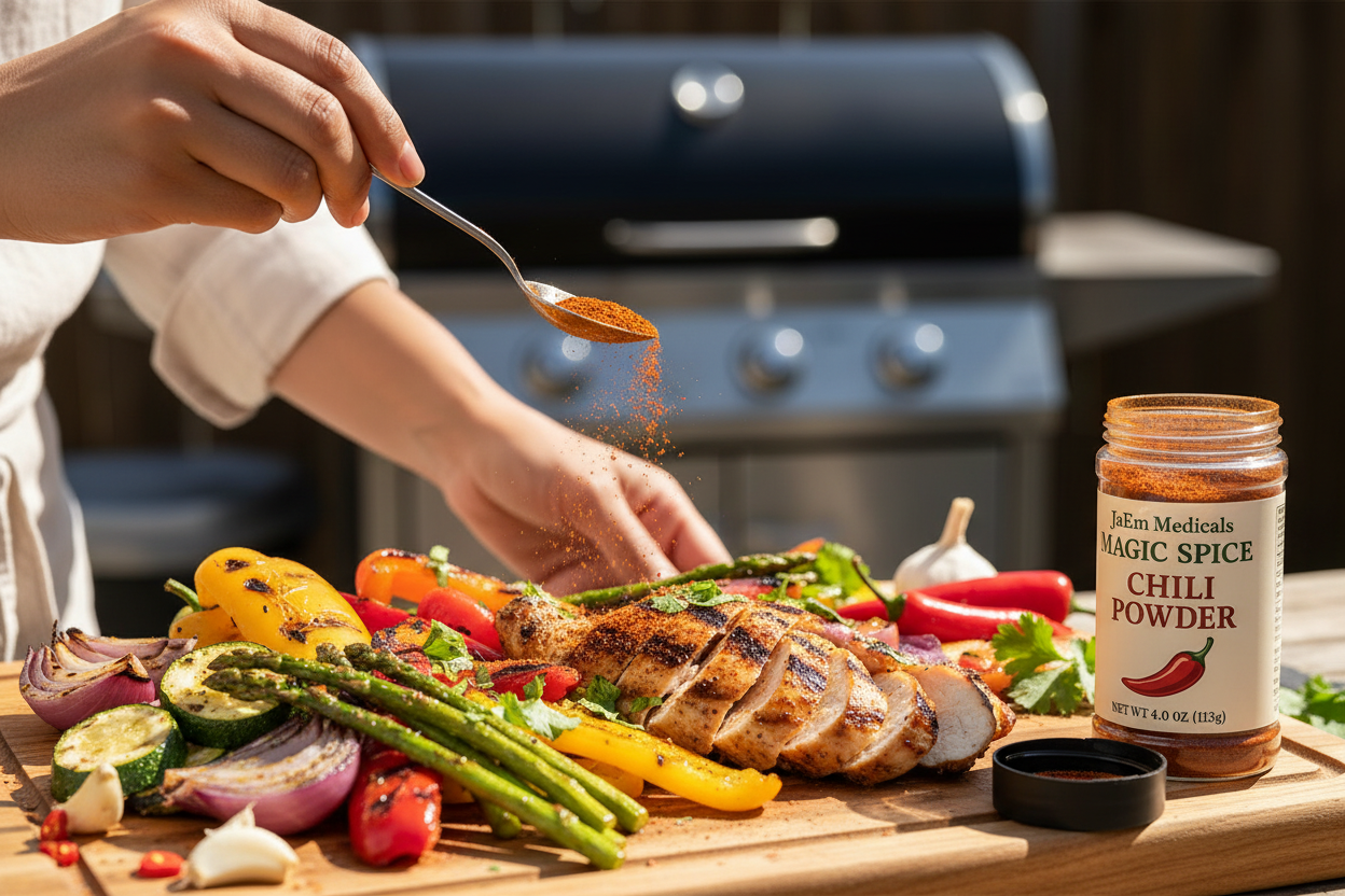 Seasoning with Magic Spice